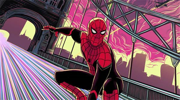 《蜘蛛侠：英雄远征》五款制式海报惊艳亮相 八城点映千余媒体好评如潮