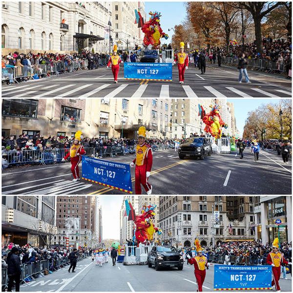 NCT 127 'Macy's Thanksgiving Day Parade' 现场照片2.JPG